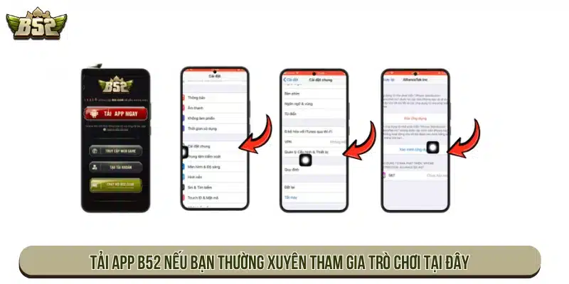 Tải app B52 nếu bạn thường xuyên tham gia trò chơi tại đây
